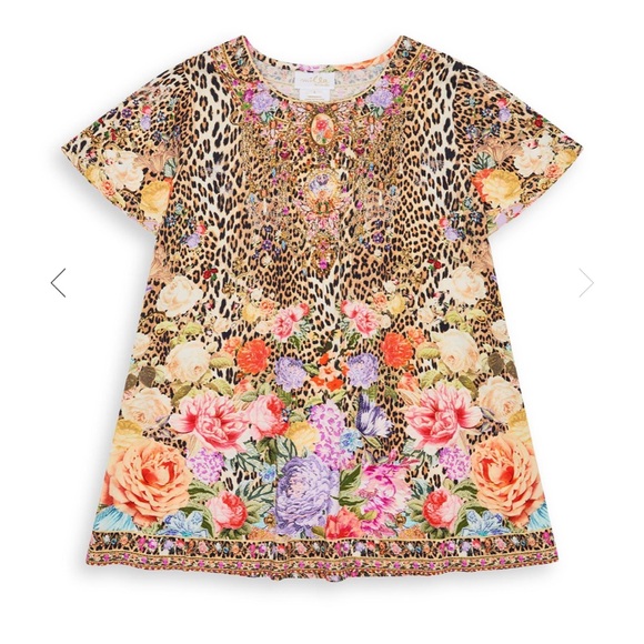 Camilla Kids T-Shirt Dress With Flare Hem Heirloom Anthem